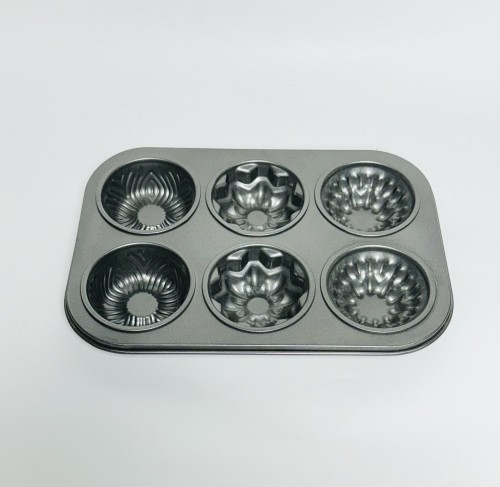 6 Cavity 3Design Muffin Tray - BNBA