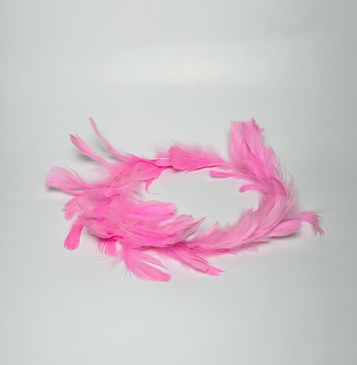 Round Feather Topper Pink - BNBA