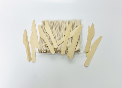 Wooden Cake Knife 165mm (Pack of 100pcs) - BNBA