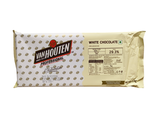 Vanhouten White Chocolate 29.3% 1kg - BNBA