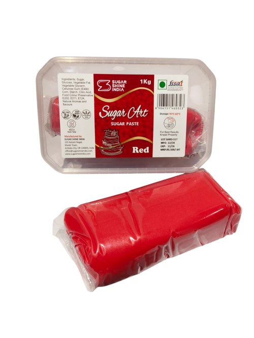 Sugar Art Fondant Red 1kg - BNBA
