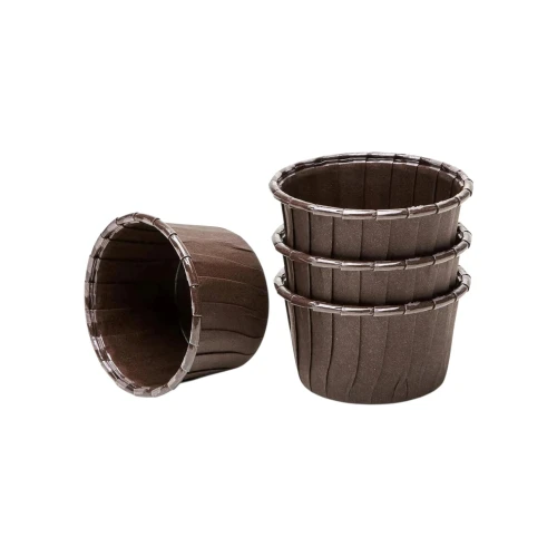Premium Brown Cup/Choco Lava Cups (Pack Of 50pcs) - BNBA